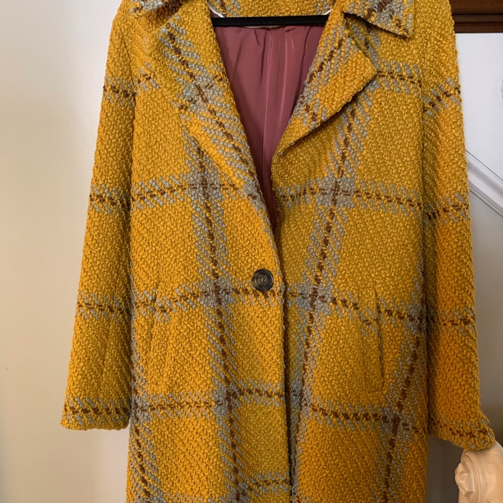 Waver.y Grey Car Coat